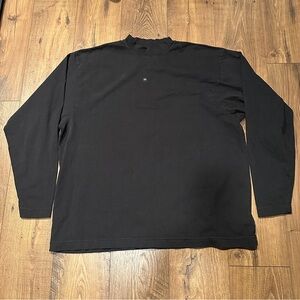 Yeezy Men's Black Long Sleeve Shirt